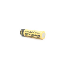 Акумулятор 18650 3600mAh, 3.7V(2.75-4.2V) Liitokala (Lii-36S+)