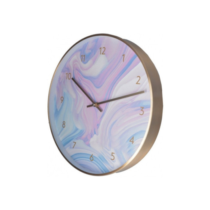 Настінний годинник Optima Storm металевий, мікс кольорів (O52093)