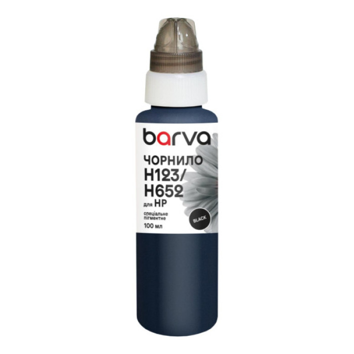 Чорнило Barva HP 46/123/651/652 100 мл, special, pigmented black (H652-531e)