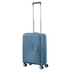 Валіза American Tourister Soundbox 35.5/41 л сіро-синя (32G*51001)