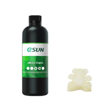 Фотополімерна смола eSUN Resin-Elastic Transparent Yellow 0,5kg (ERESIN-ELASTIC)