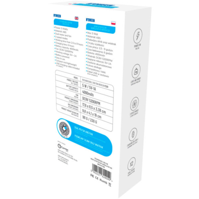 Вентилятор Noveen F220