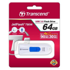 USB флеш накопичувач Transcend 64GB JetFlash 790 USB 3.0 (TS64GJF790W)