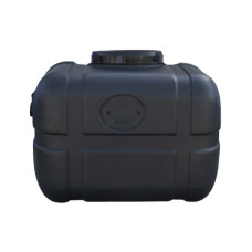 Ємність для води Пласт Бак квадратна не харчова 100 л прямокутна чорна видувна (5704)