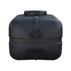 Ємність для води Пласт Бак квадратна не харчова 100 л прямокутна чорна видувна (5704)