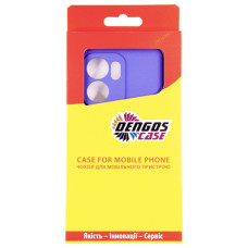 Чохол до мобільного телефона Dengos Carbon OPPO Reno13 F Purple (DG-TPU-CRBN-232)