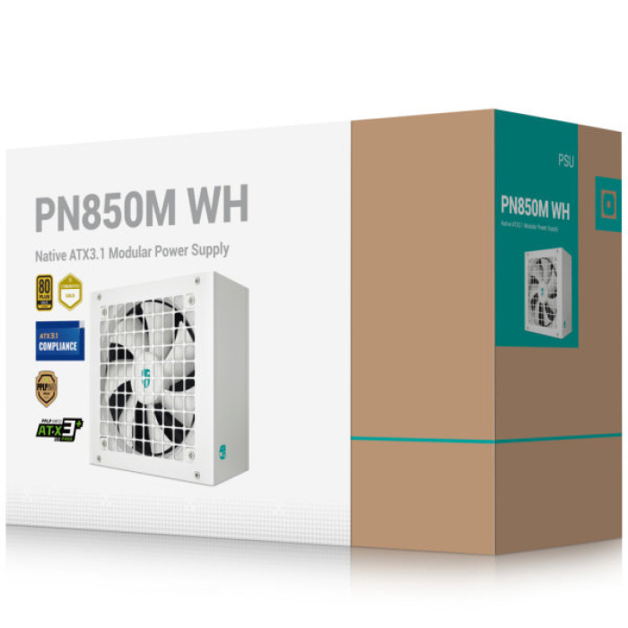 Блок живлення Deepcool 850W PN850M White GamerStorm (R-PN850M-FC0W-JGEU)