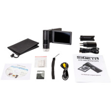 Мікроскоп Sigeta Illuminant 10x-300x 5.0Mpx 4" LCD (65510)