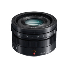 Об'єктив Panasonic Micro 4/3 Lens 15mm f/1.7 ASPH Black (H-X015E9-K)
