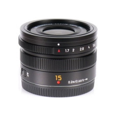 Об'єктив Panasonic Micro 4/3 Lens 15mm f/1.7 ASPH Black (H-X015E9-K)