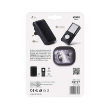 Дверний дзвінок EMOS бездротовий P5727 живлення від мережі 220В (150м) (P5727)