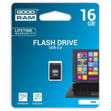 USB флеш накопичувач Goodram 16GB UPI2 Piccolo Black USB 2.0 (UPI2-0160K0R11)