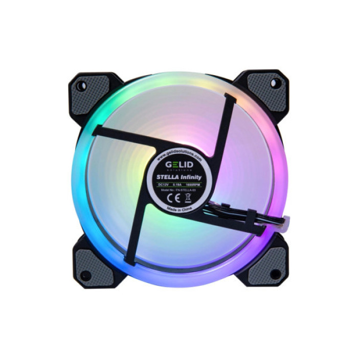 Кулер до корпусу Gelid Solutions Stella ARGB 120mm (FN-STELLA-03)