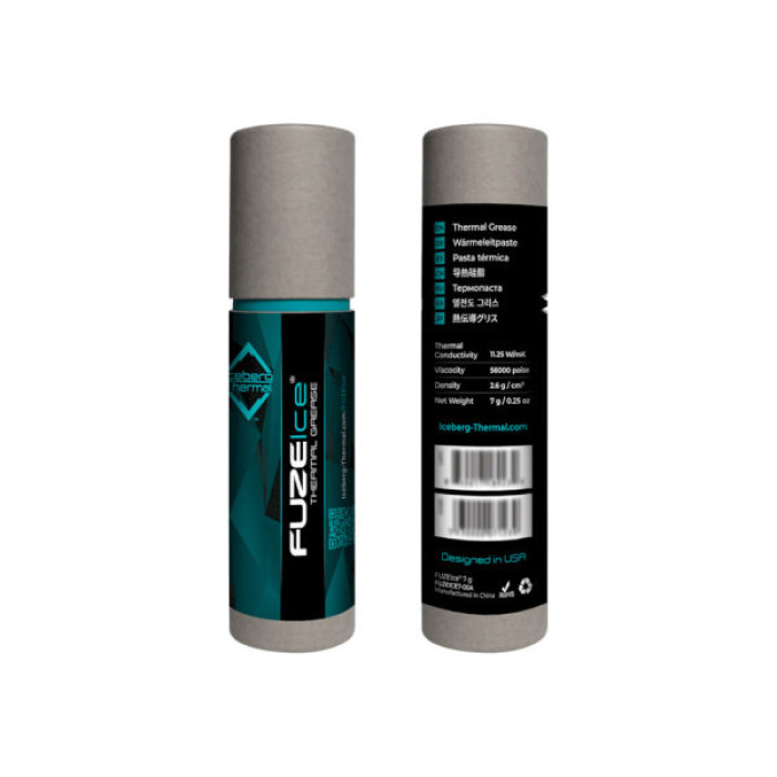 Термопаста Iceberg Thermal FUZEIce 7g (BLACKICE8G-00A\FUZEICE7-00A)