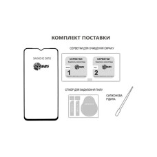 Скло захисне Dengos Full Glue Samsung Galaxy S25 Plus (black) (TGFG-390)