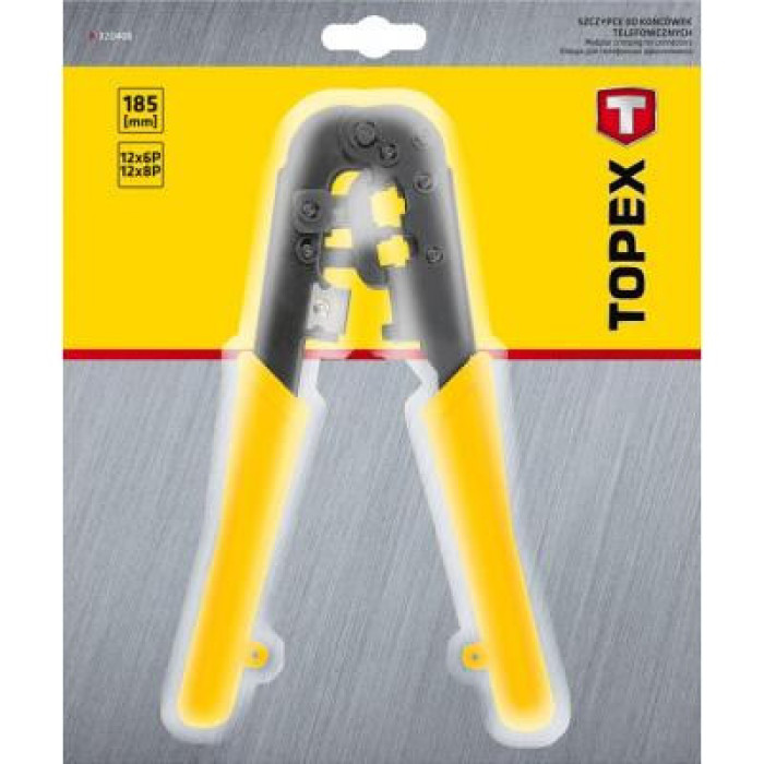 Інструмент Topex для роз'ємів 6Р, 8Р (32D408)