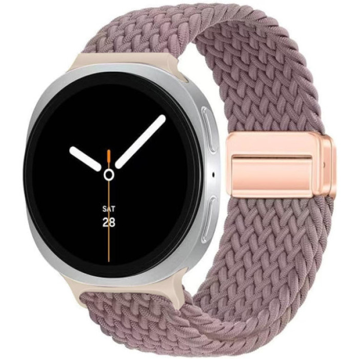 Ремінець до смарт-годинника Armorstandart Braided Solo Loop для Samsung Watch 8 / 8 Classic (20x113 mm) Dusty Rose (ARM87354)