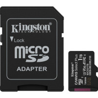 Карта пам'яті Kingston 1TB microSDXC class 10 UHS-I U3 V30 A1 Canvas Select Plus (SDCS3/1TB)