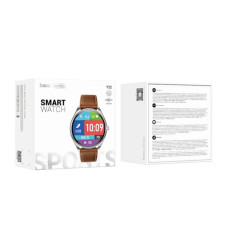 Смарт-годинник HOCO Y22 AMOLED Smart sports watch(call version) Silver (6942007628990)