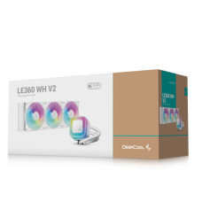Система рідинного охолодження Deepcool LE360 WH V2 (R-LE360-WHAMMN-G-2)