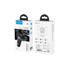 FM модулятор HOCO E41, Black, Box (E41)