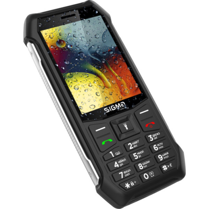 Мобільний телефон Sigma X-style 323 RAIN Black (4827798885710)