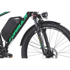 Електровелосипед Formula eCURSOR MAN AM DD 29" 19" 48B 17.5А*г 500Вт 2026 чорно-зелений (ELB-FR-29-244)