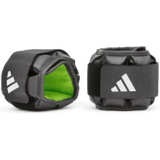 Обважнювач Adidas Performance Ankle ADWT-12631 для гомілки/п'ястка Чорний/Зелений 1 кг (885652021708)