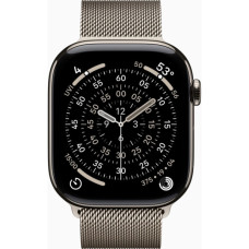 Смарт-годинник Apple Watch Series 11 GPS + Cellular 46mm Natural Titanium Case with Natural Milanese Loop - M/L (MFD04RK/A)