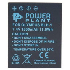 Акумулятор до фото/відео PowerPlant Olympus BLH-1 1600mAh (CB970148)