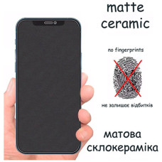 Скло захисне Drobak Matte Ceramics Anty Spy Apple iPhone 15 Plus (292928)
