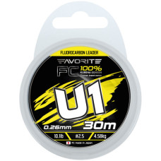 Флюорокарбон Favorite U1 FC 30m 2.5/0.26mm 10.1lb/4.58kg (1693.12.13)