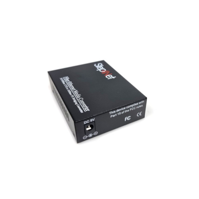 Медіаконвертер 10/100Base-TX to 100Base-FX, SM, 1310nm, SC/PC, 20км Step4Net (MC-R-0,1-1SM-1310nm-20-LFP)