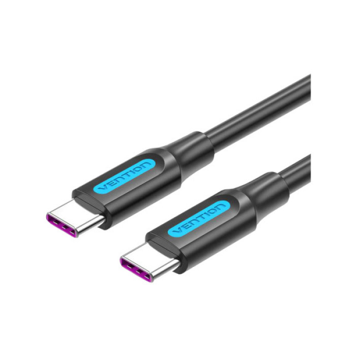 Дата кабель USB-C to USB-C 1.0m 2.0 100W VENTION (COTBF)