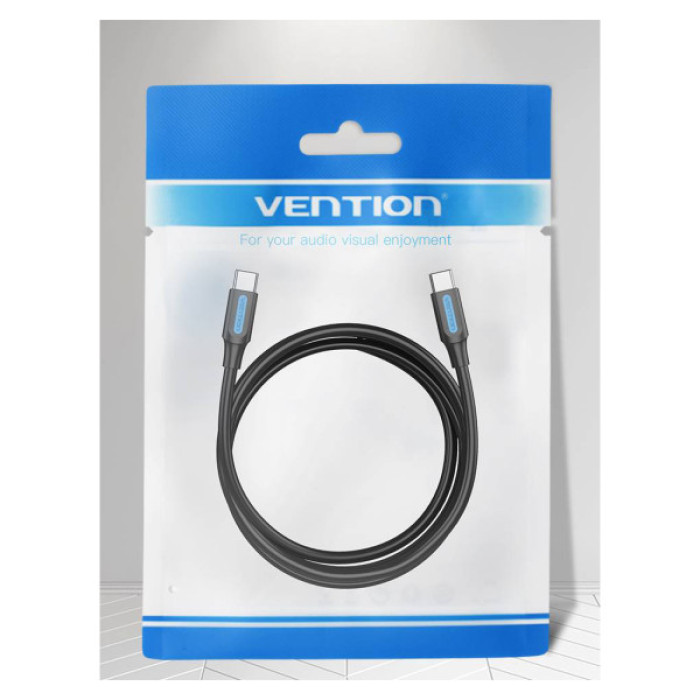Дата кабель USB-C to USB-C 1.0m 2.0 100W VENTION (COTBF)