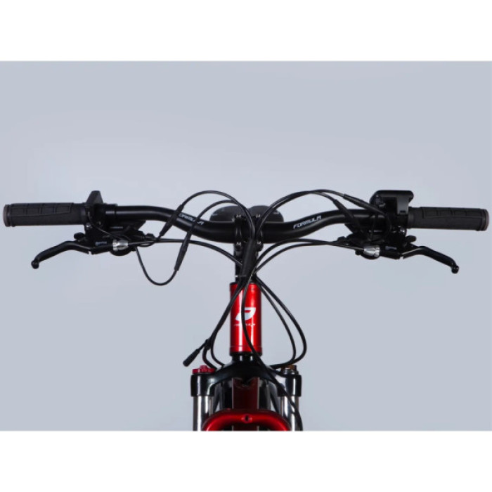 Електровелосипед Formula 29" eF-1 DD CS рама-18,5" 48B 17.5А*г 500Вт 2026 червоно-сріблястий (ELB-FR-29-251)