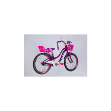 Велосипед Formula 20" Kid FLOWER PREMIUM BH рама-10" ST 2026 фіолетовий (OPS-FRK-20-245)