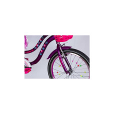 Велосипед Formula 20" Kid FLOWER PREMIUM BH рама-10" ST 2026 фіолетовий (OPS-FRK-20-245)