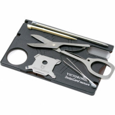 Мультитул Victorinox SwissCard NailCare Transparent Black (0.7240.T3)