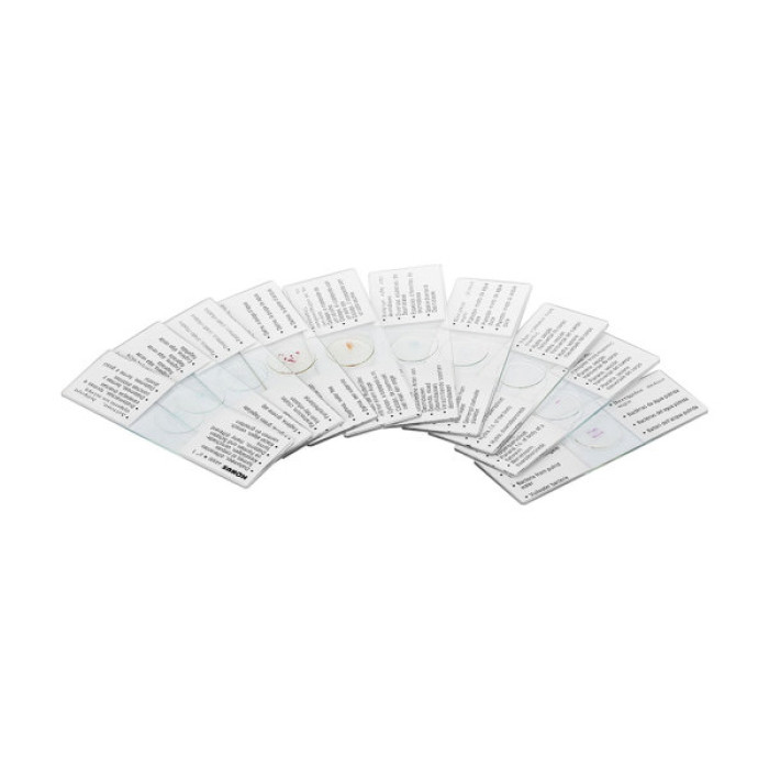 Набір мікропрепаратів Konus Зоологія Риби, жаби і амфібії 10 шт (4855)