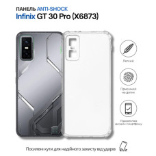 Чохол до мобільного телефона BeCover Anti-Shock Infinix GT 30 Pro (X6873) Clear (714697)