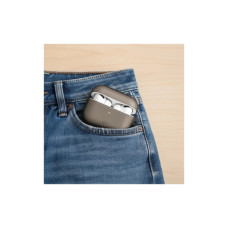 Чохол для навушників Uniq Glase AirPods Pro 2 gen Glossy Smoke (8886463683590)