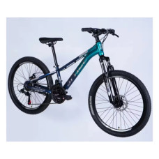 Велосипед Space 24" PHAETON DD FR рама-11" AL 2026 синьо-бірюзовий (OPS-SP-24-073)