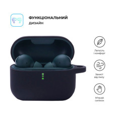 Чохол для навушників Armorstandart Silicone Case для Xiaomi QCY T10 / T10 Pro Black (ARM68425)