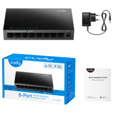 Комутатор мережевий Cudy GS108