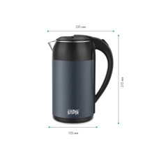 Електрочайник WINNINGSTAR ST-6037 Gray