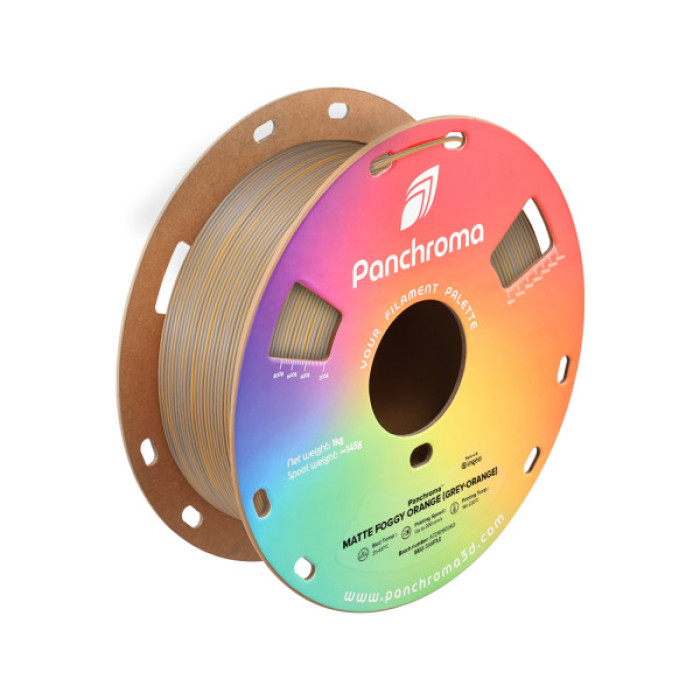Пластик для 3D-принтера Polymaker PLA PANCHROMA DUAL MATTE 1,75mm 1kg FOGGY ORANGE (CA04045)