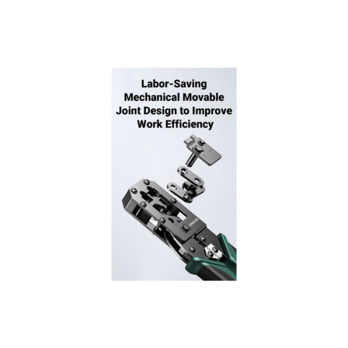 Інструмент Ugreen Обтискні кліщі NW136 Multifunctional Clamp Green (70683)