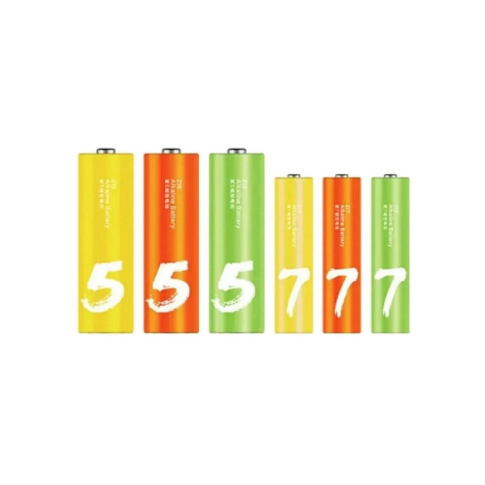 Батарейка CUKTECH AA+AAA rainbow alkaline battery (12*AA+12*AAA) (CUKAAB10CNCM)