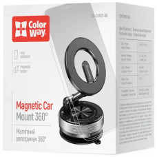 Універсальний автотримач ColorWay MagSafe 360° Black (CW-CHM21-BK)